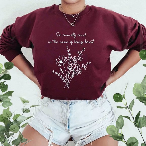 Gildan Tops - All Too Well Taylor Swift RED Album, Taylor's Version Sweatshirt